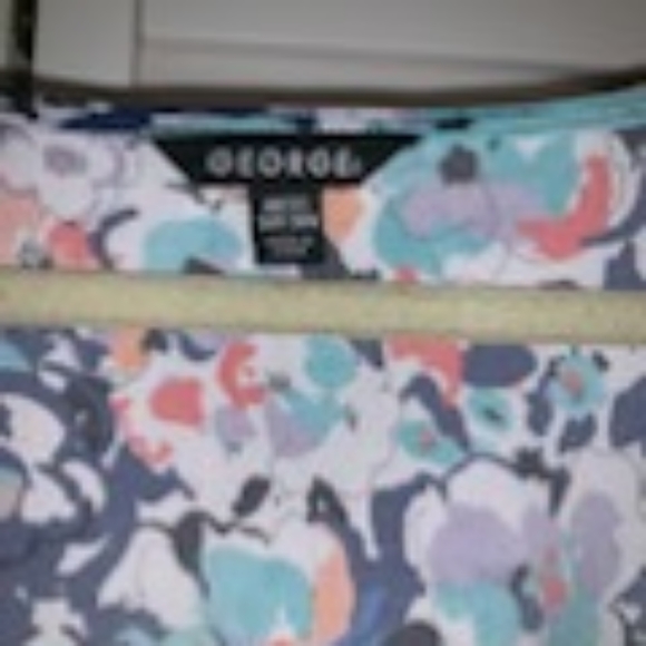 George Plus Size Floral Print Grannycore Top Size 4x - Picture 3 of 8
